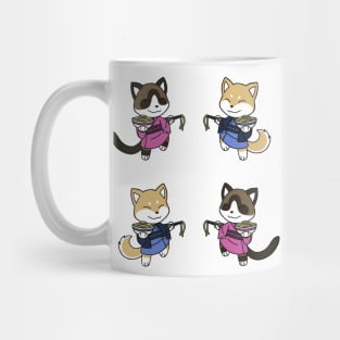 Neko and Inu Noodles Mug